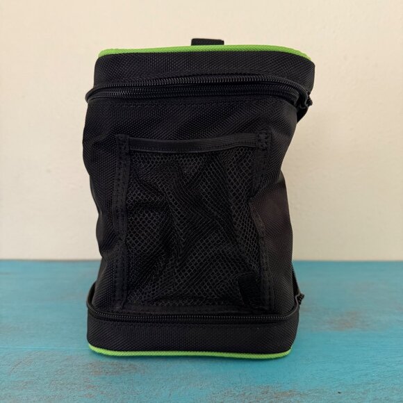 Patron Tequila Insulated Travel Case/Cooler Bag Black & Green EUC - Picture 5 of 7